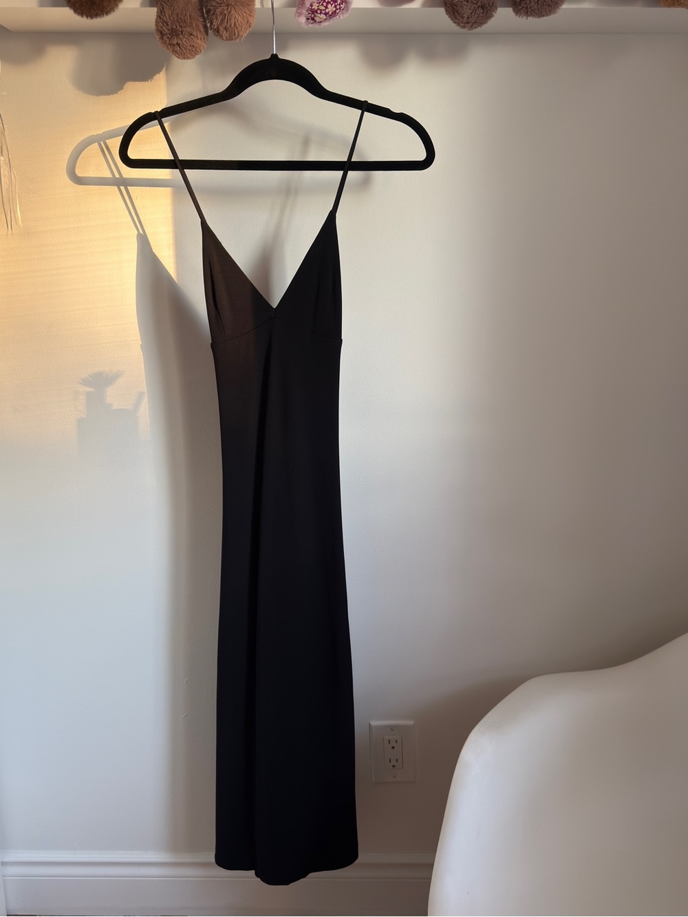 Vintage JACOB Black Midi Dress – Size 6